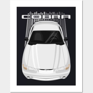 Mustang Cobra R 1995 SN95 - White Posters and Art